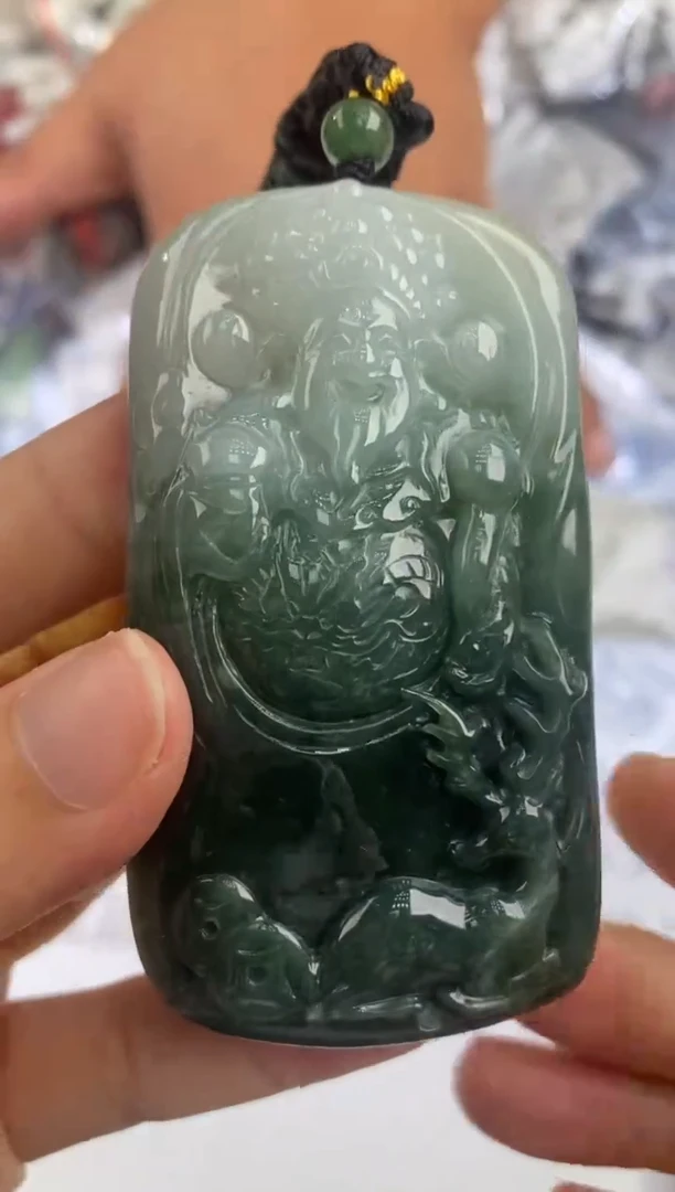 未镶嵌挂件翡翠303246     多人