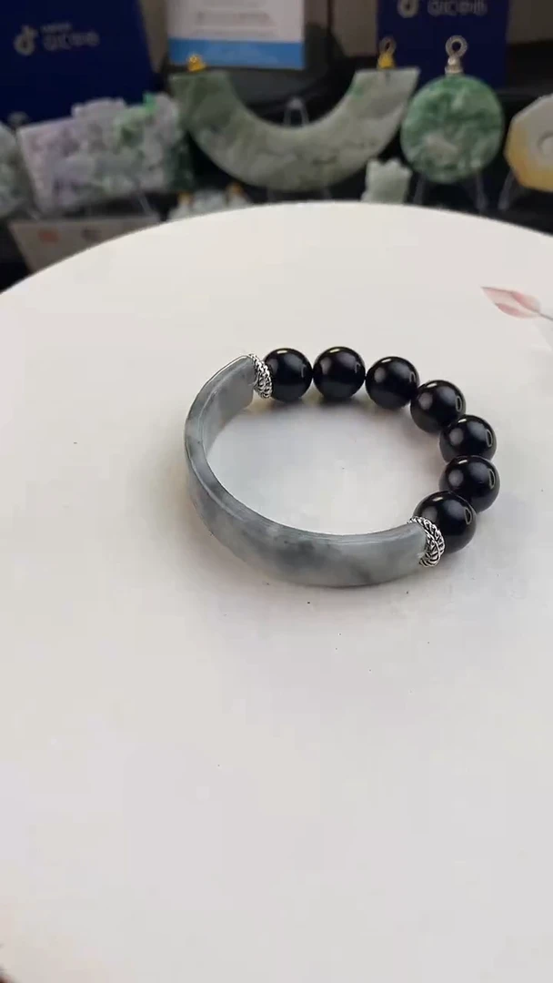 未镶嵌手链翡翠手工定制默认微瑕主播介绍为准