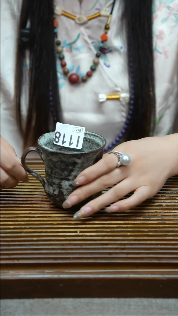 万古烧粗陶手工茶具