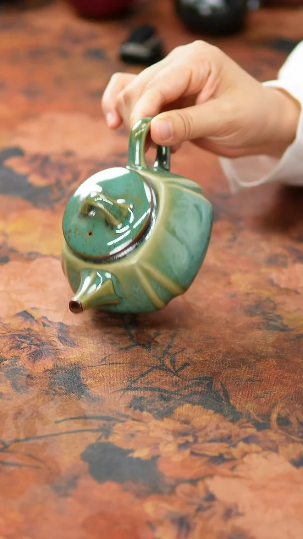 壶773金阁茶器 不带礼盒