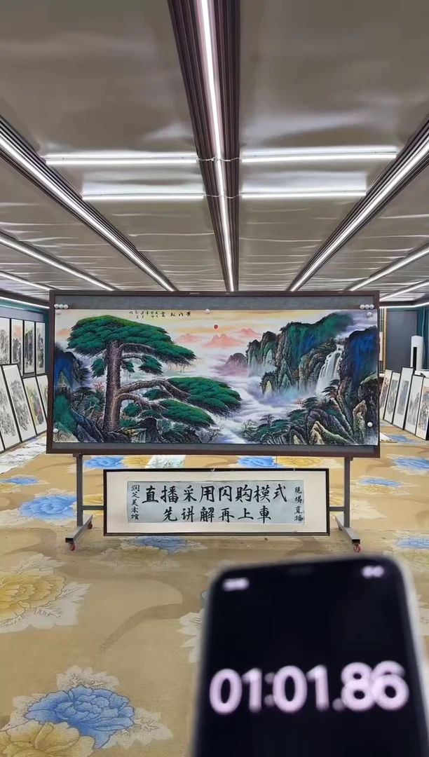 绘画DC 王红兵-八尺-山水国画
