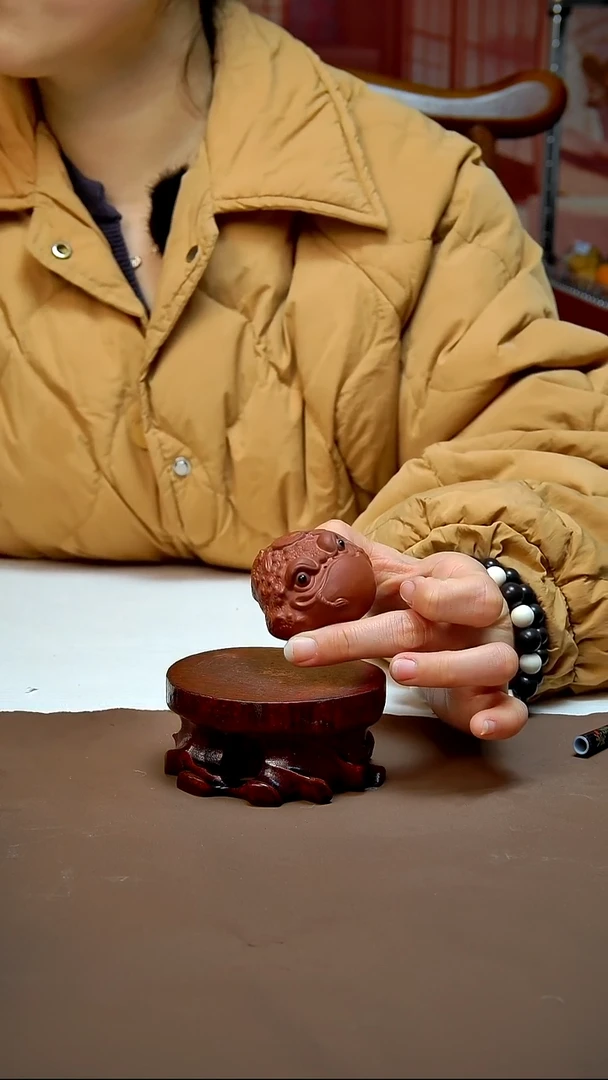 紫砂茶宠宜兴紫砂摆件