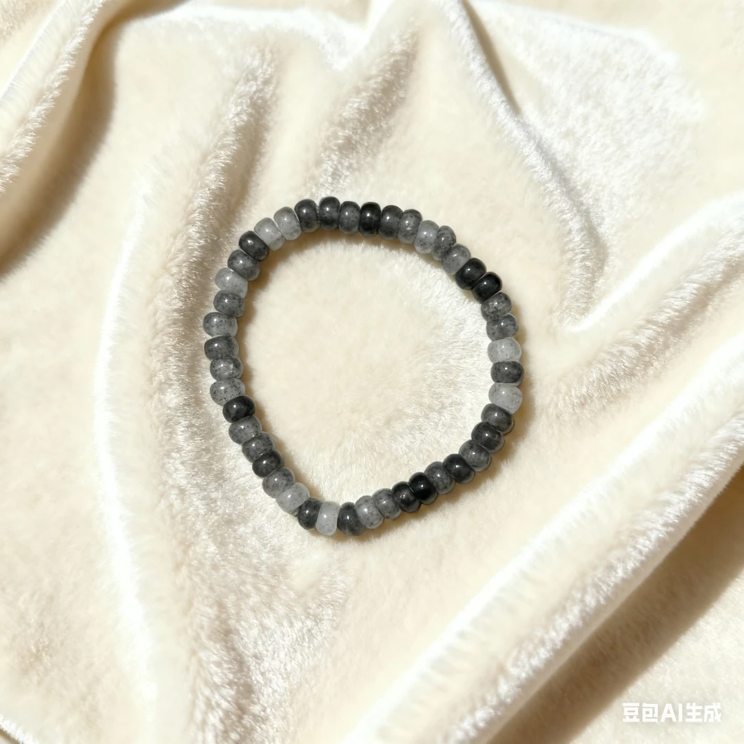 琉璃陶瓷手链 2025新款青黛微醺手串禾甜系列简约单圈气质