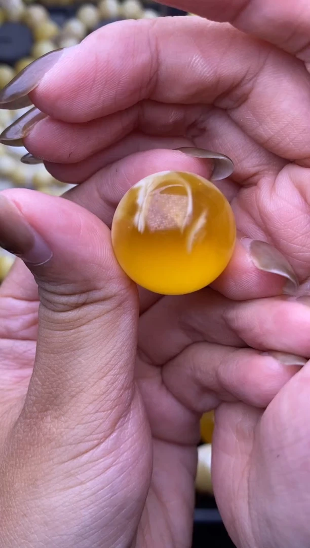 裸石琥珀未镶嵌大小姐珠宝56