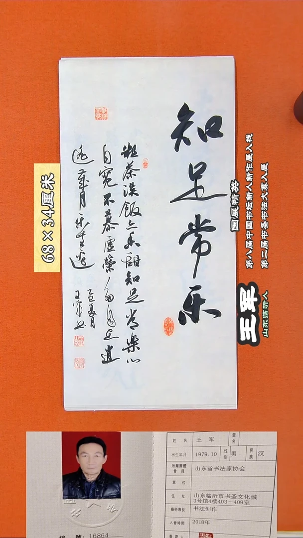 书法59R王军书法作品
