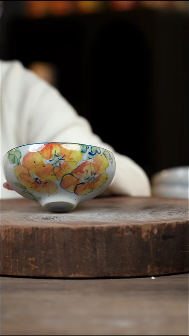 瓷片景德镇高温釉下彩（食品级）