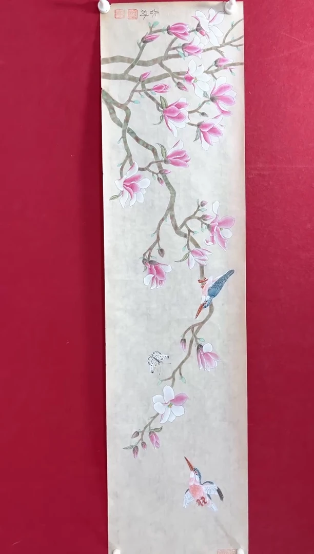 国画梅春林老师两平尺