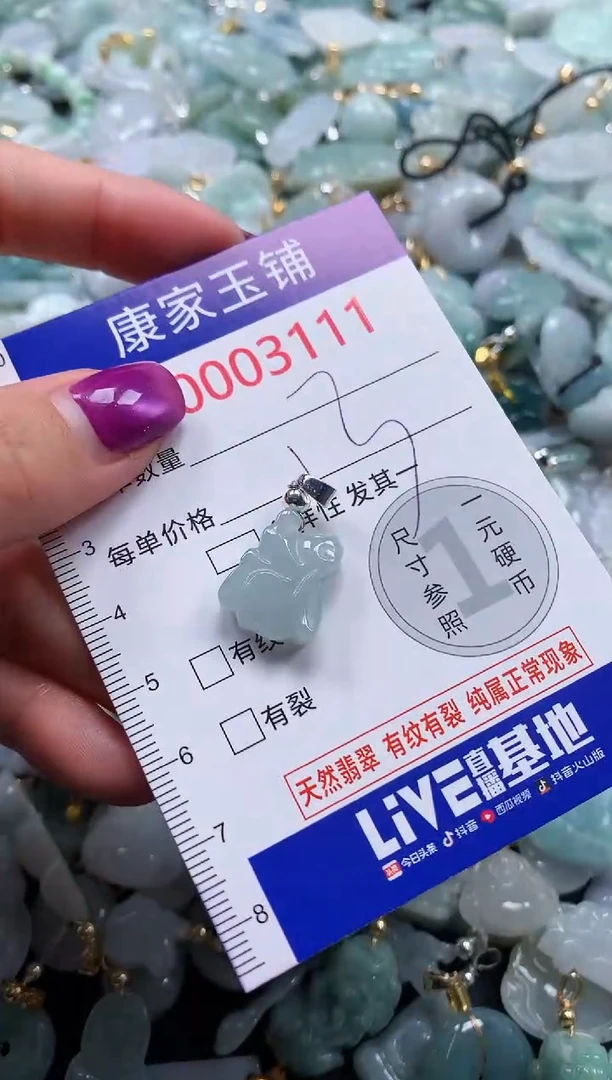 颈饰未镶嵌翡翠3111