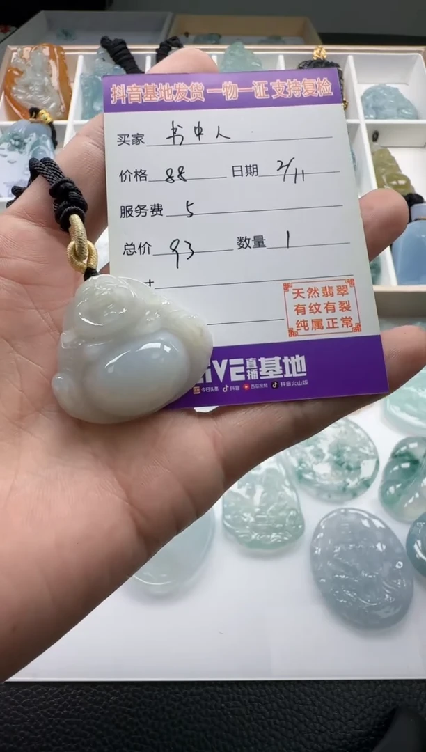 【闪购商品】翡翠颈饰未镶嵌11111111