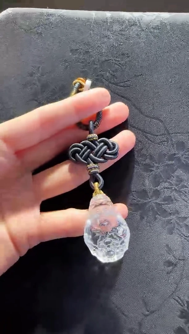 未镶嵌手绳水晶财神多样性发货其一