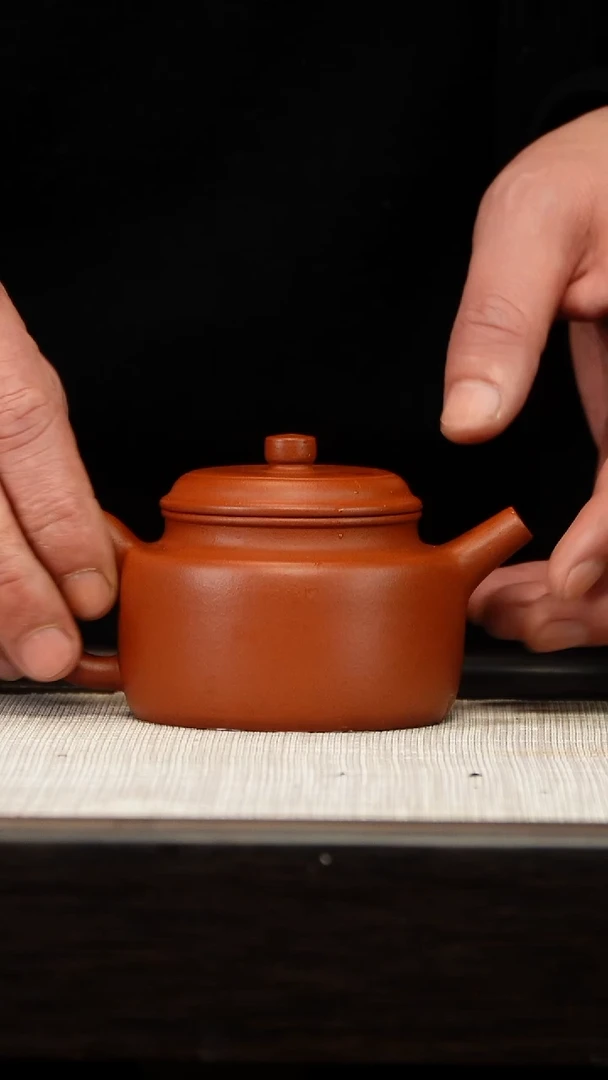 茶壶紫砂ZHU朱泥德中