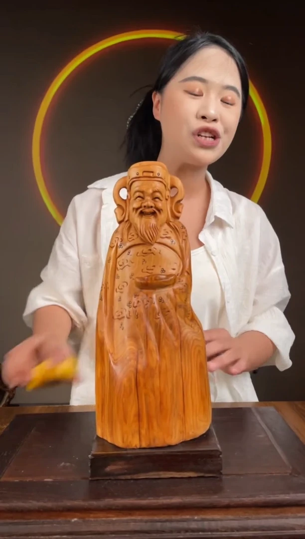柏木（崖柏）手工摆件,先抢先得! 编号:113