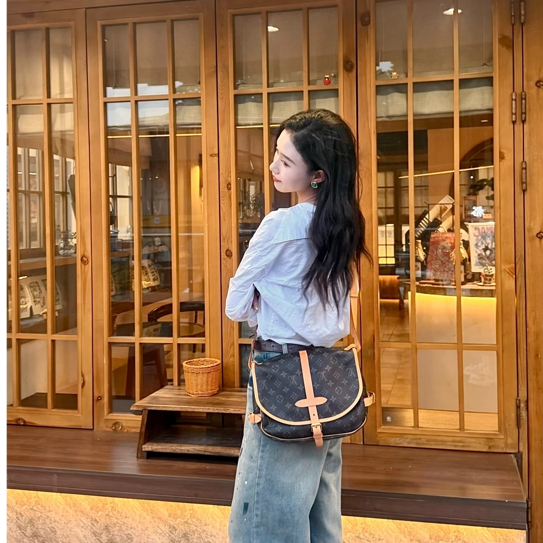 修复品LouisVuitton/路易威登【新植鞣】双子星小号情侣包LV女包