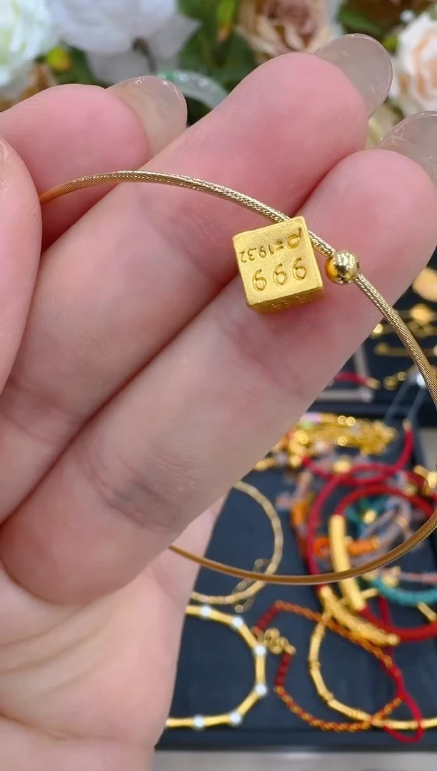 手饰定制足金多样性团购发一件