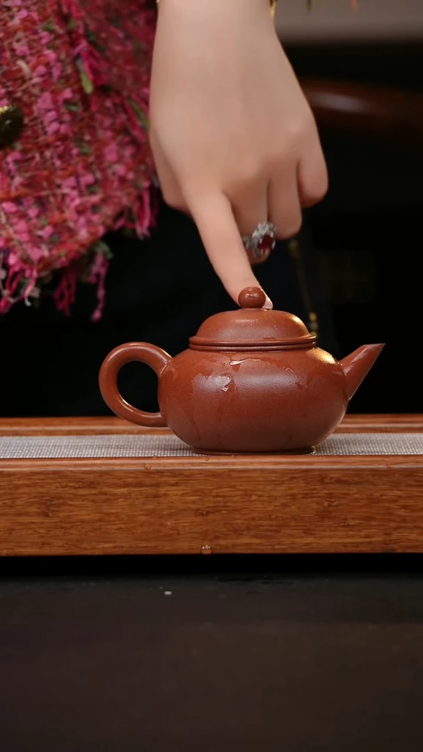 茶壶紫砂原矿手工制作紫砂作品