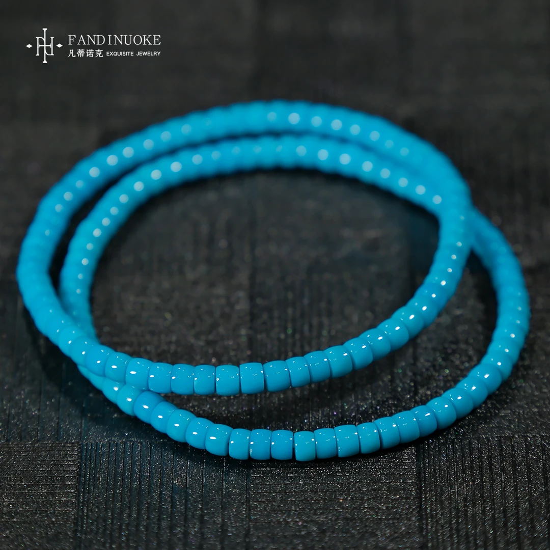 【加加专属】18  MJ72906-绿松石直切手串-多样性发一件-3.5mm+