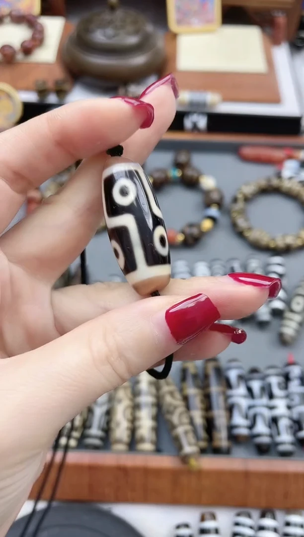 【闪购商品】玛瑙/玉髓珠珠未镶嵌高品手工折线六眼