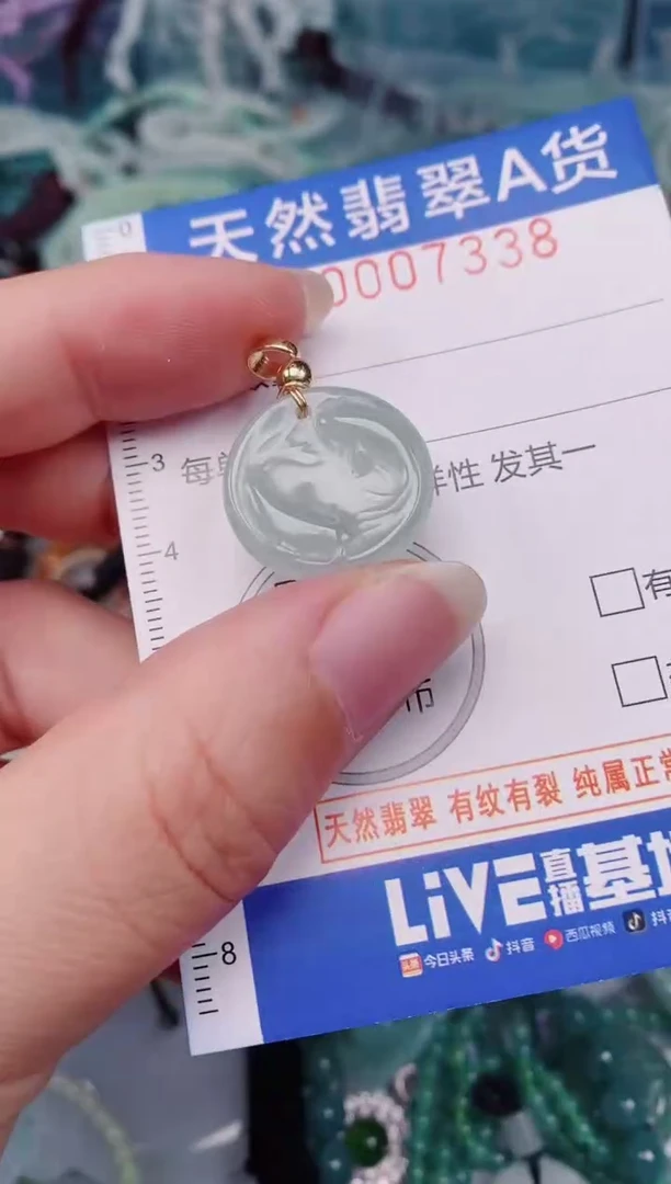 颈饰未镶嵌翡翠00007338