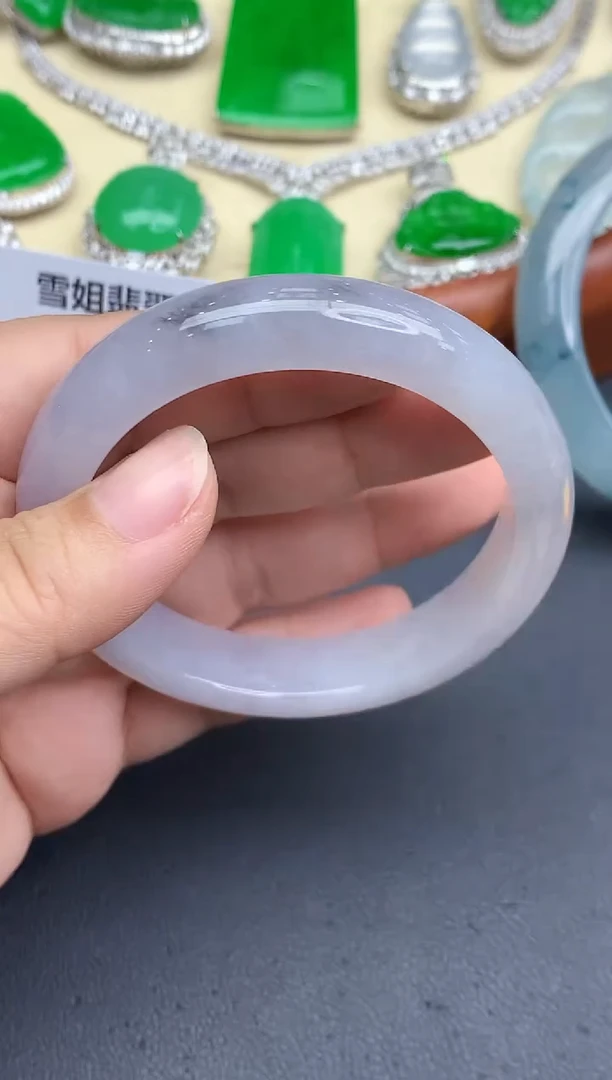 未镶嵌手镯翡翠488-中国好珍宝