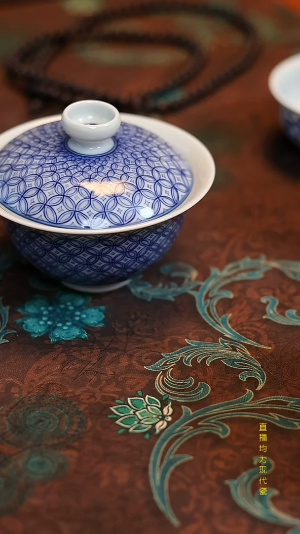镹曰陶手工手绘柴窑茶具