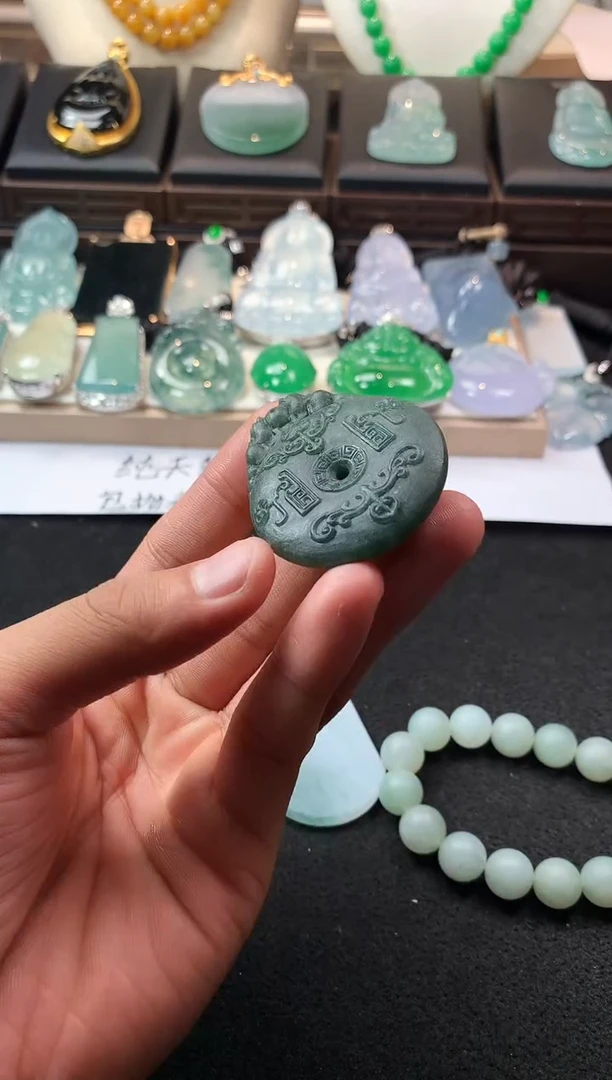 未镶嵌定制翡翠羽  4069毛货不退不换