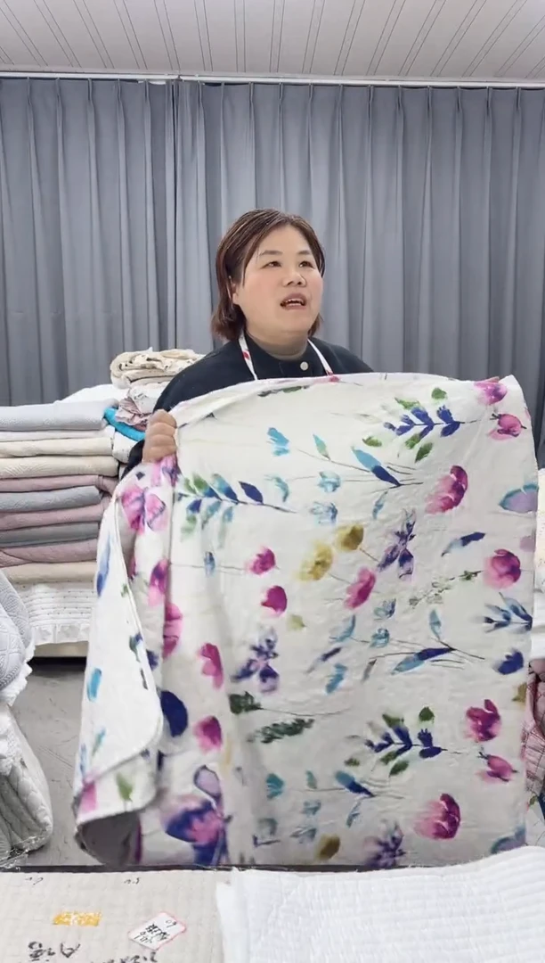 棉郁金香水洗棉2.3*2.5