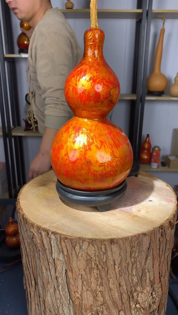 非遗传承大漆酒葫芦