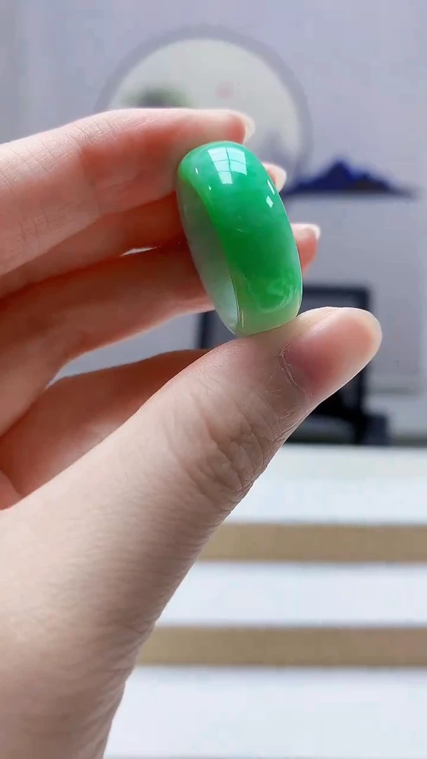 未镶嵌定制翡翠5028zm-毛货挂件101扳指