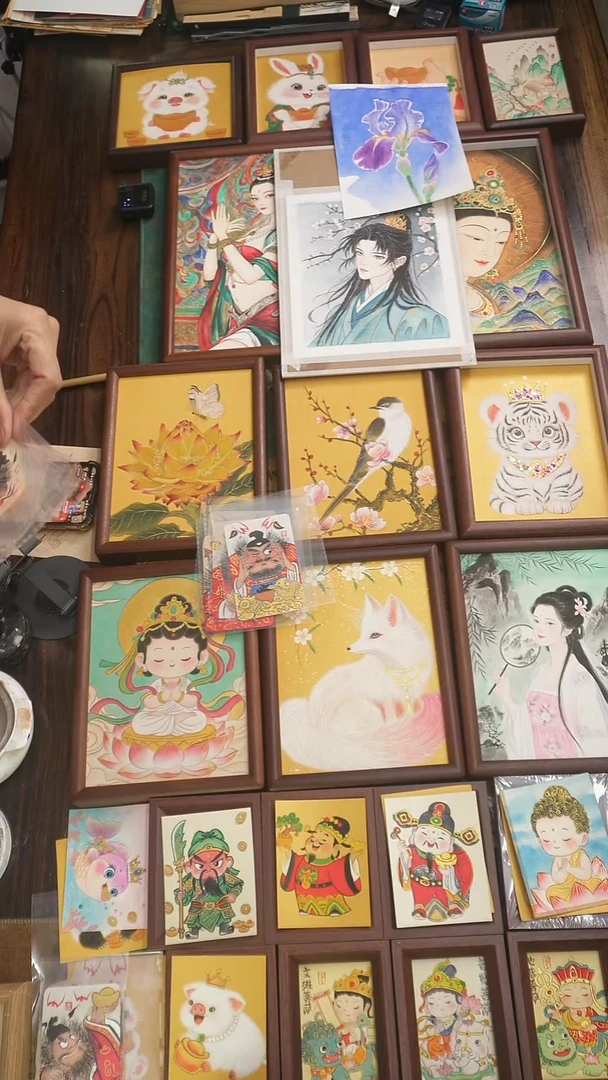 国画迷你花鸟套装11111115