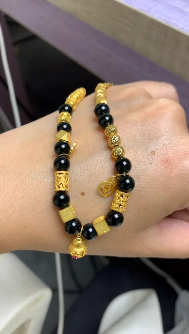 未镶嵌手链翡翠晶净货