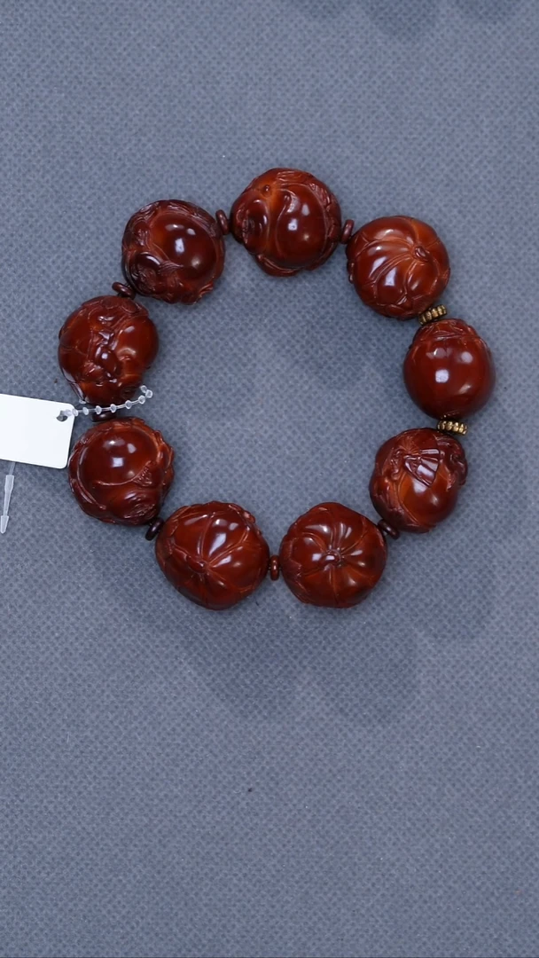 橄榄核手串风**生25财弥手串