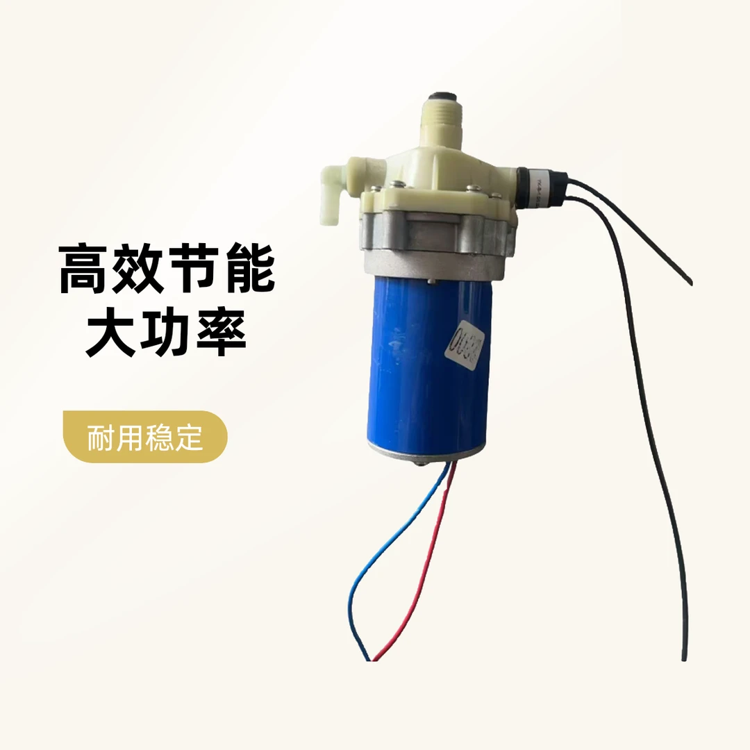 隔膜12V双核泵电动外置打药泵全铜电机增压泵2800三缸泵48V60V72V