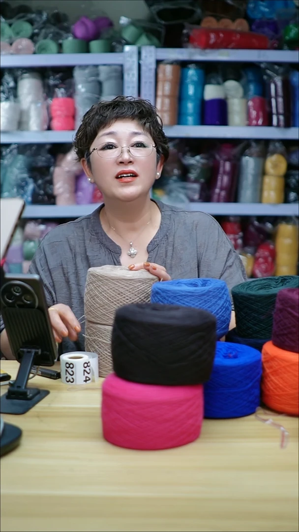 羊毛欢姐手编线822