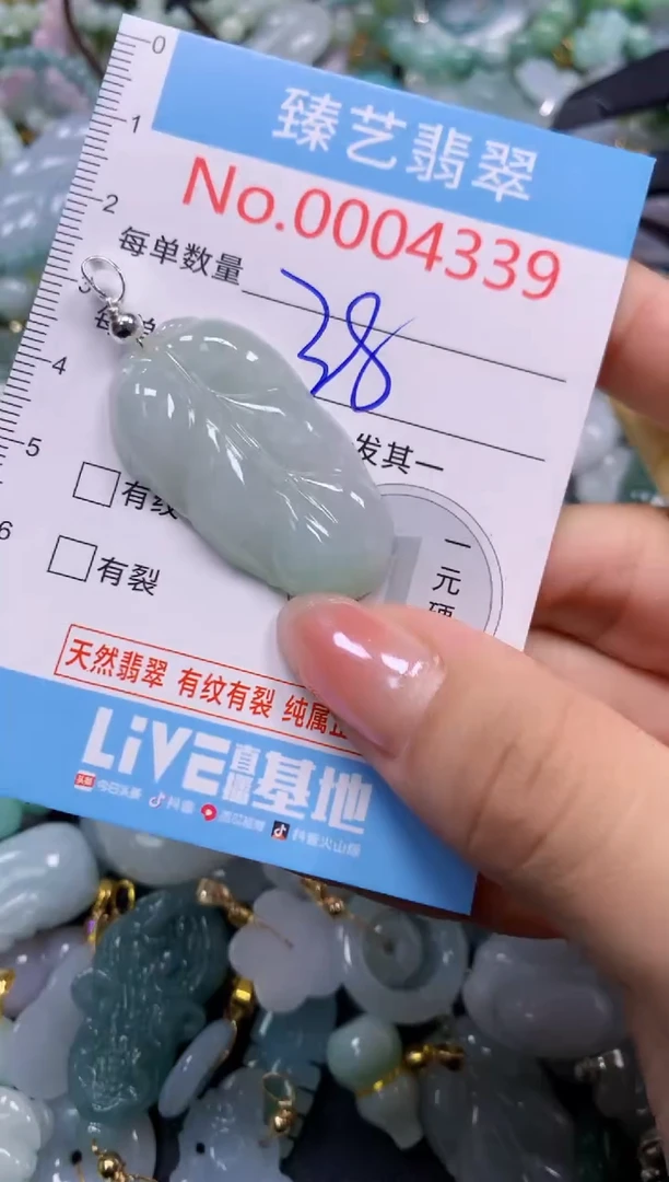 颈饰未镶嵌翡翠4339