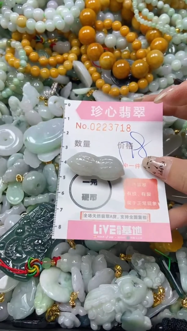 翡翠未镶嵌颈饰闪购0223718