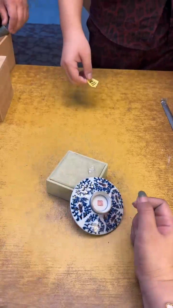 瓷器瓷器瑕疵破破112项链碗
