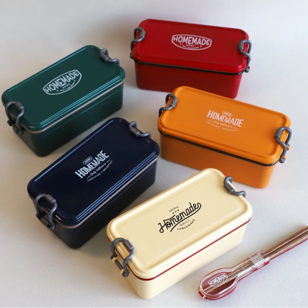 森坂新品上新：双层大容量960毫升微波炉可用 洗碗机 带隔菜板饭盒