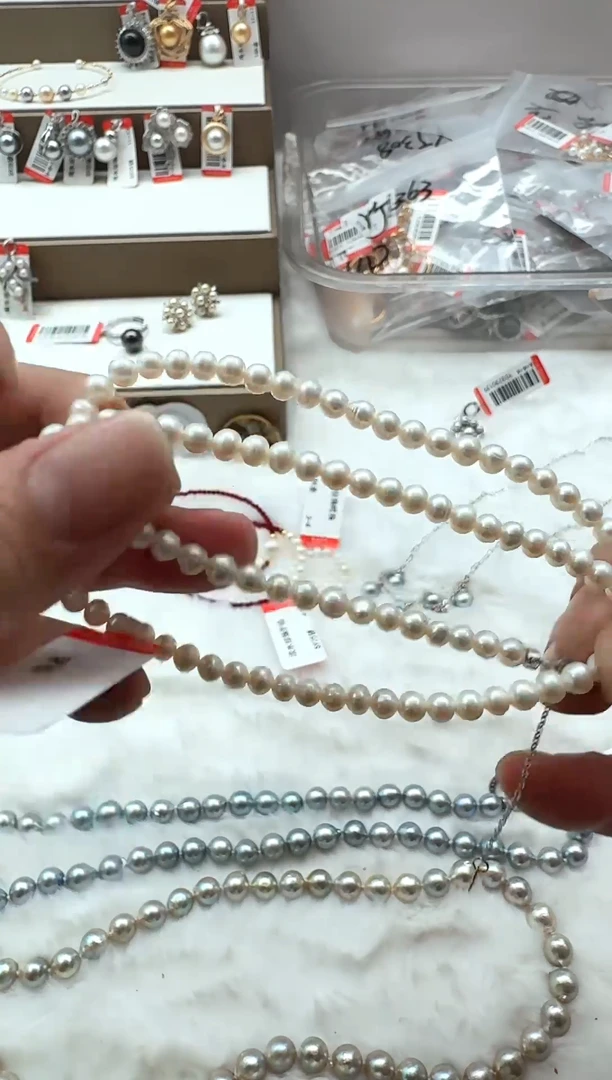 【闪购商品】淡水珍珠AQ未镶嵌珍珠串链@@FZ19