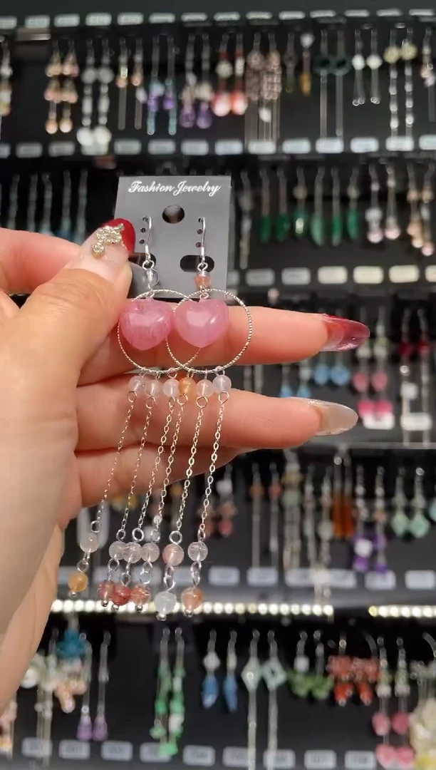 【闪购商品】紫晶耳饰银S925镶嵌川川鸭