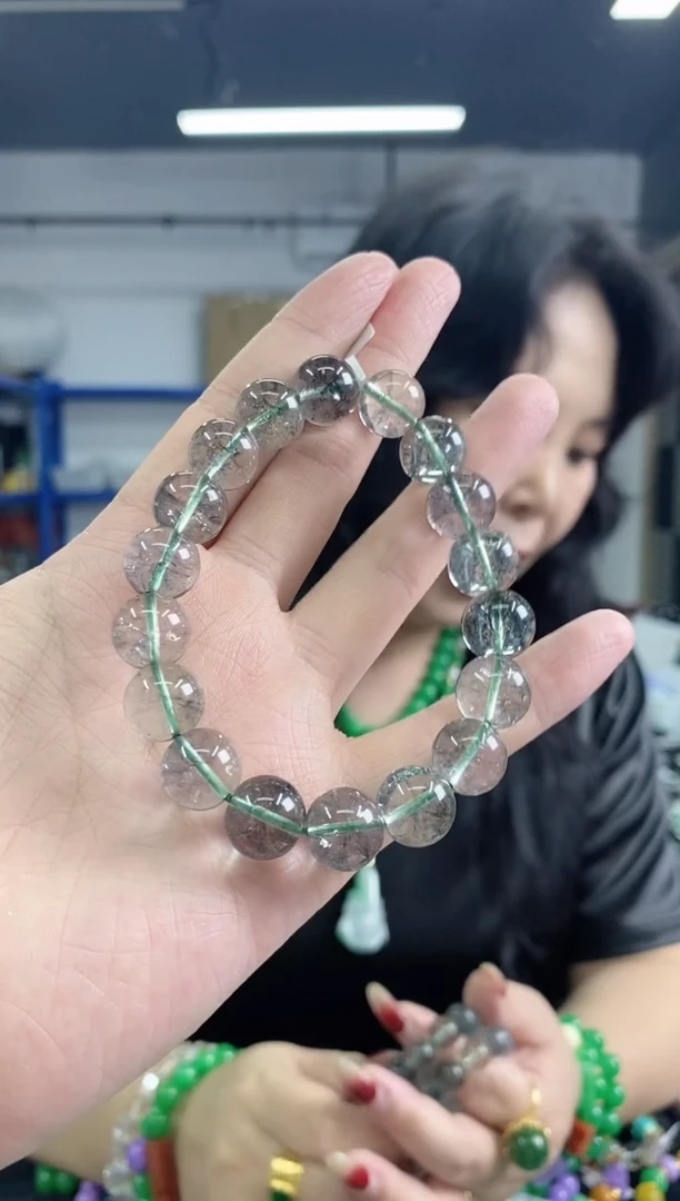 水晶手链未镶嵌多样性发其一颜色微差