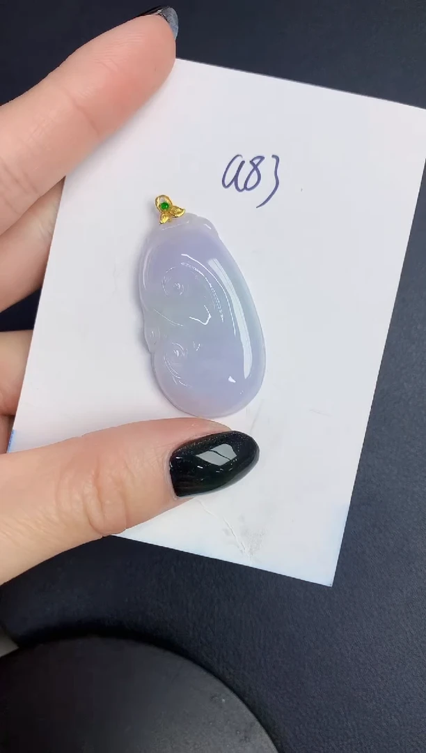 【闪购商品】翡翠颈饰18K金镶嵌00000000000