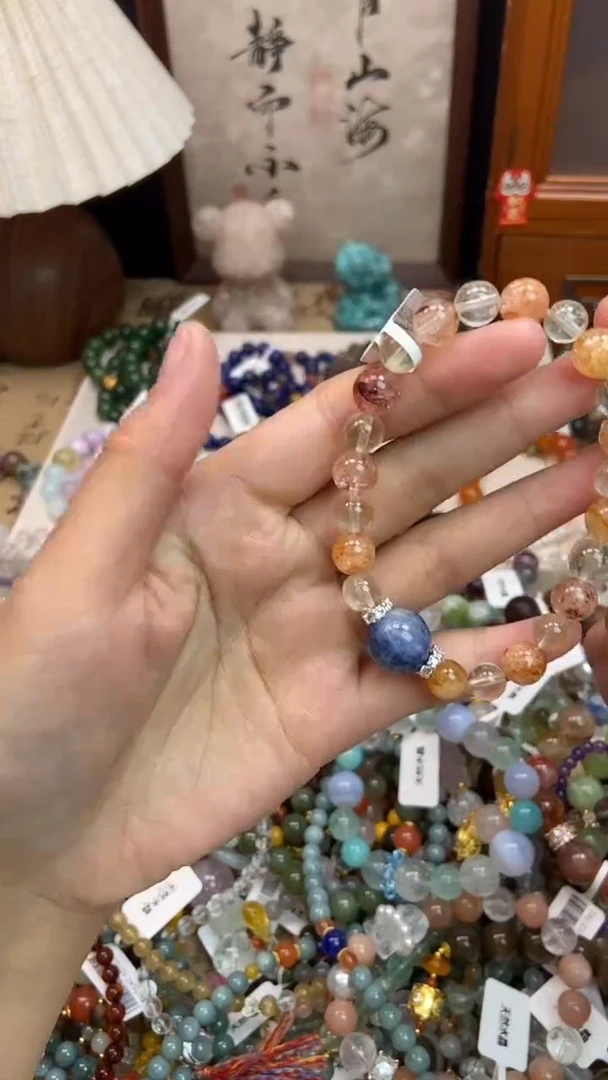 未镶嵌手链水晶453