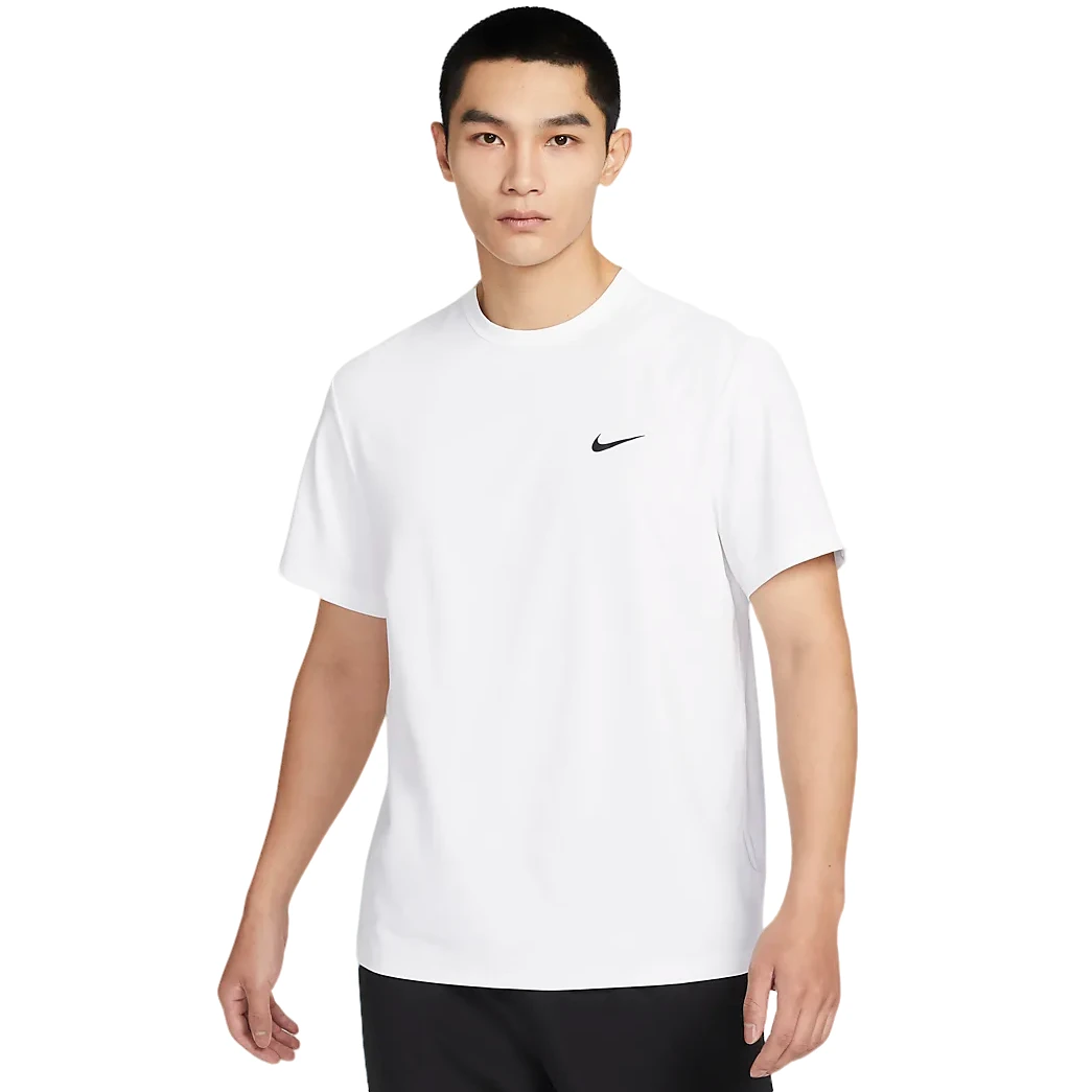 NIKE/耐克官方男子白色休闲舒适速干透气运动圆领短袖-DV9840-100