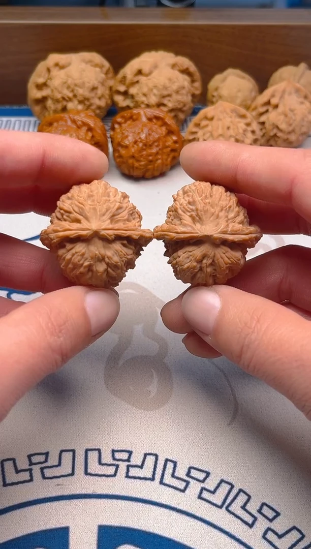 【闪购商品】文玩核桃把件39白狮子