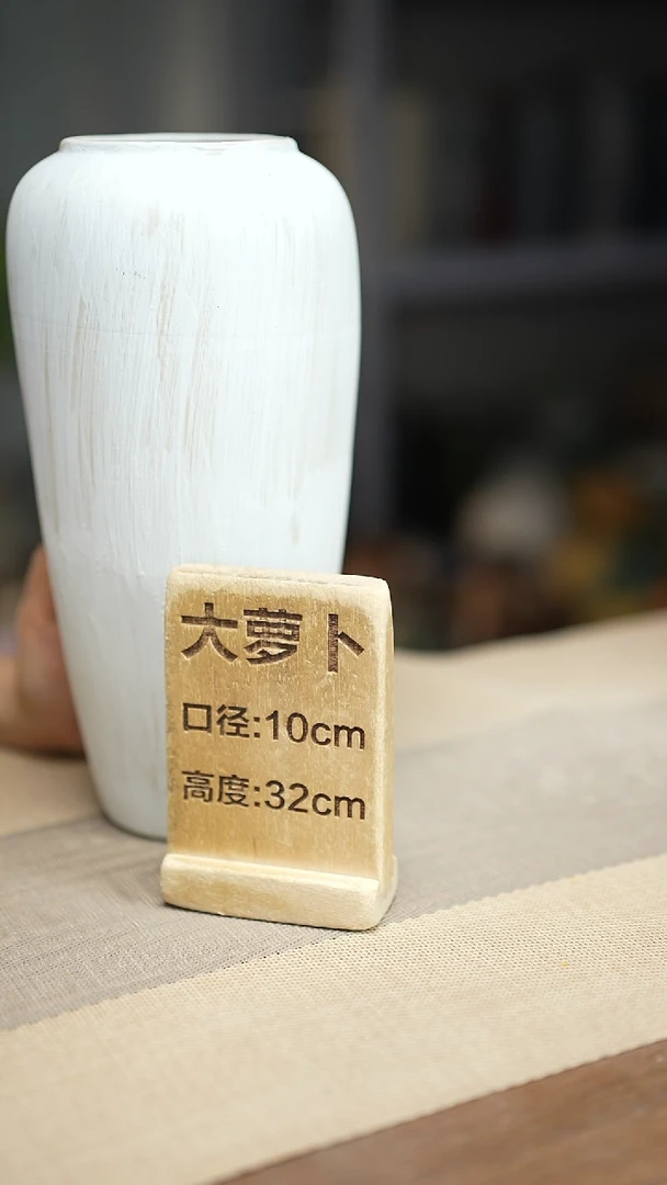 花器大萝卜诧寂白