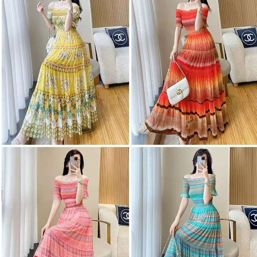 大裙摆夏季仙女凉快显瘦显身材洋气仙仙连衣裙