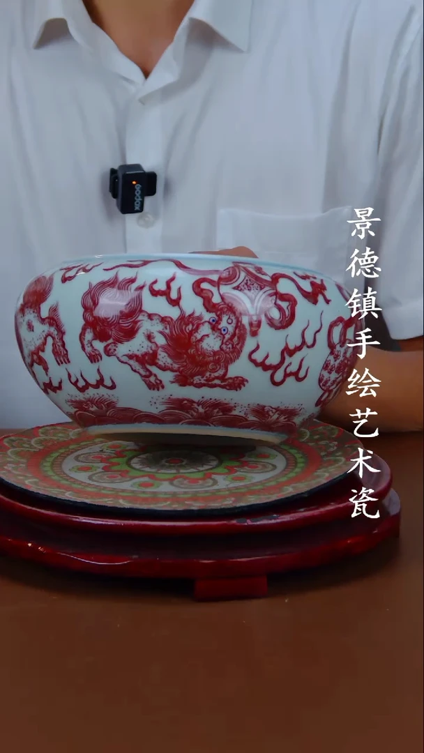 现代景德镇手工手绘陶瓷摆件50