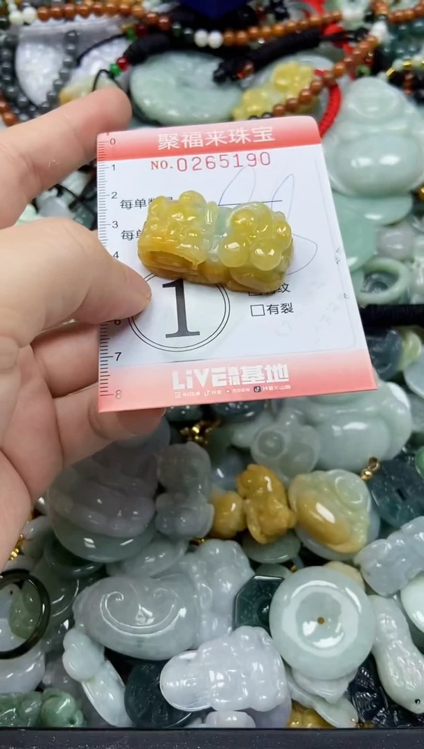 未镶嵌挂件翡翠闪购0265190