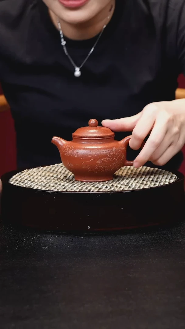 茶壶紫砂紫砂龙血掇只