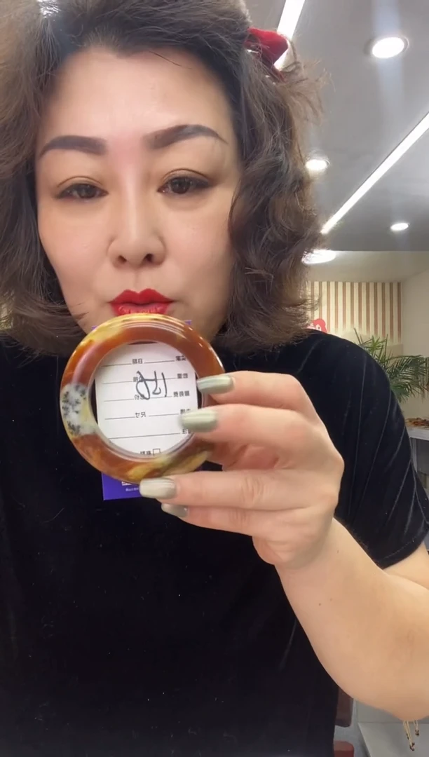 未镶嵌蛇纹石玉手镯感*手镯